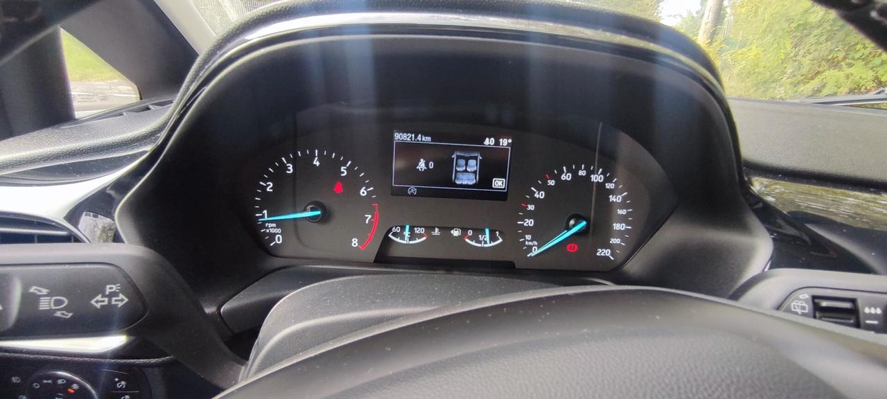 Ford Fiesta 1.0 benzina Ecoboost Hybrid 125 CV 5 porte/autocarro 4 posti