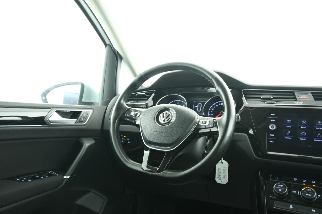 VOLKSWAGEN Touran 1.6 tdi Highline 115cv dsg ACC+ALCANTARA+C17"