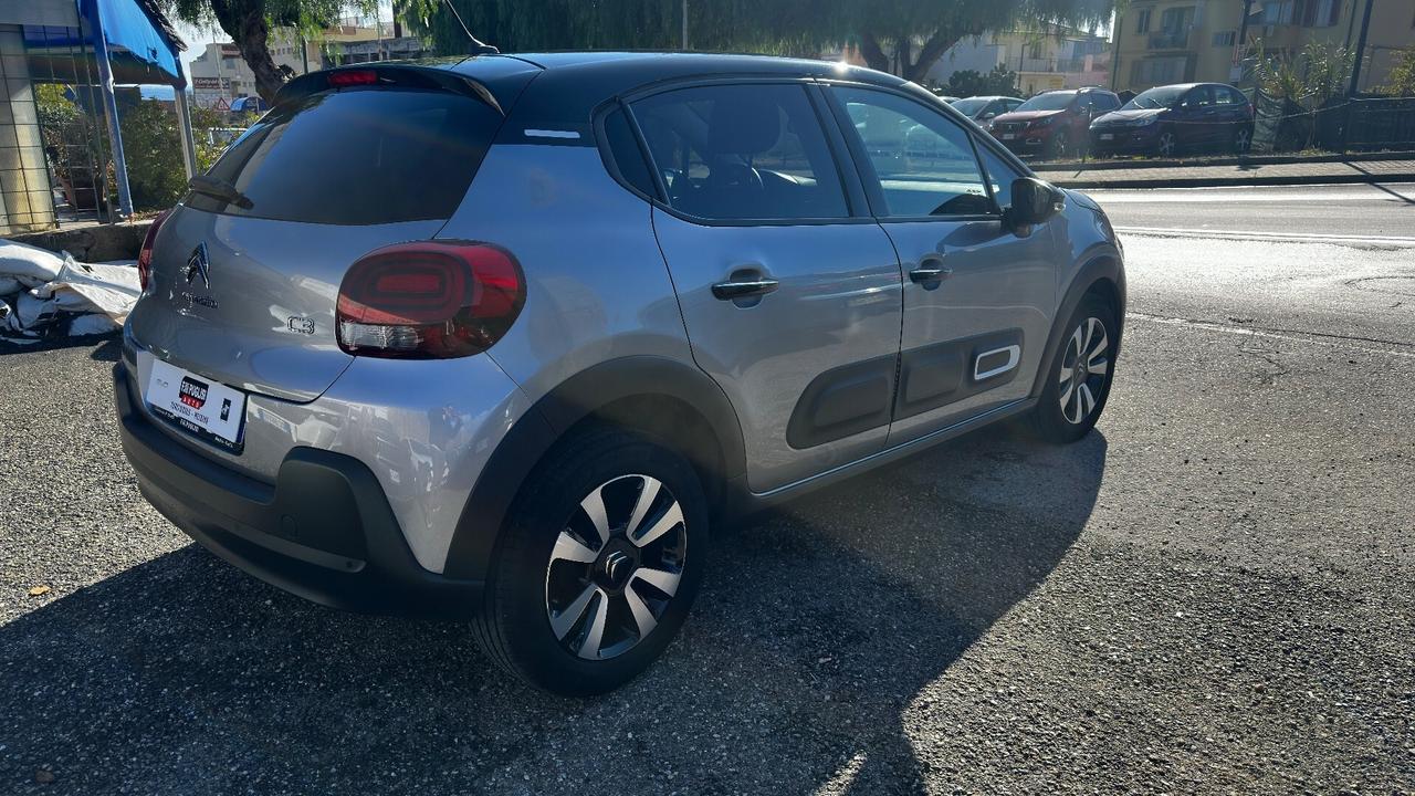 Citroen C3 PureTech 83 S&S Max KM 13.800 - 2024