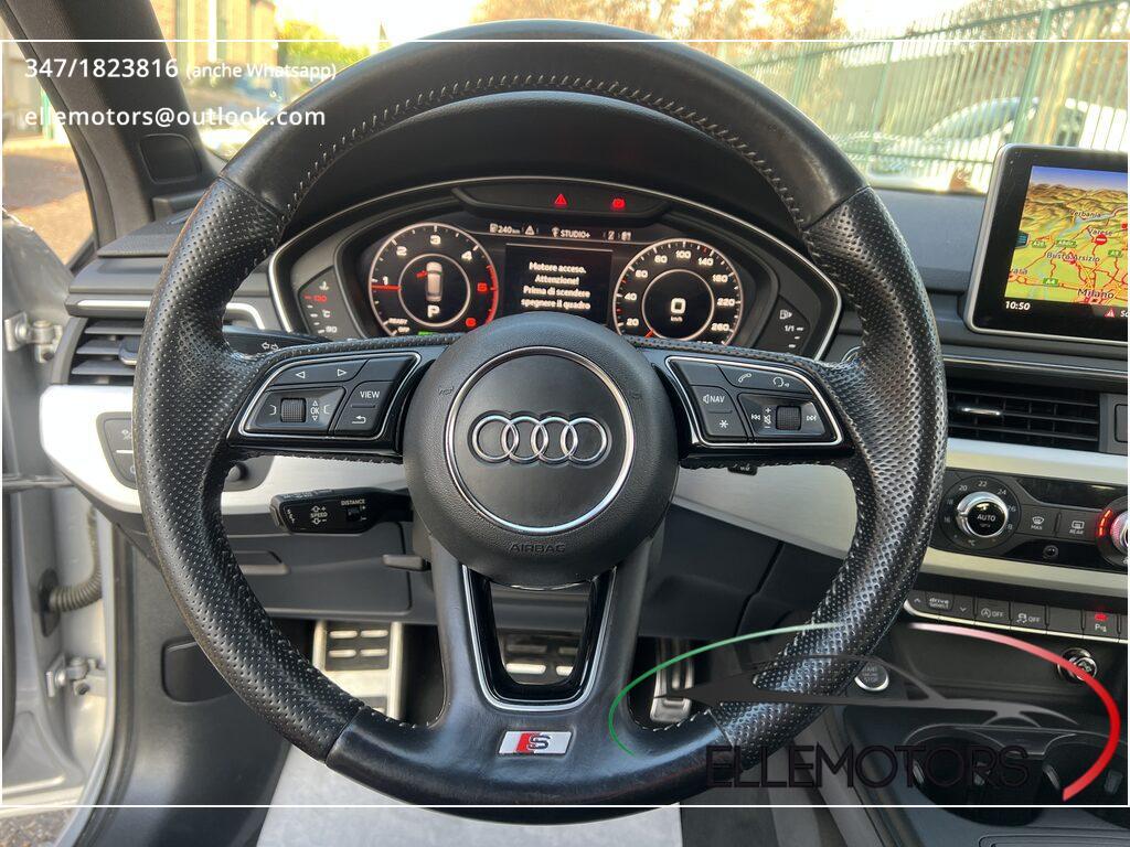 Audi A4 V 2016 Avant 2.0 TDI 190 CV S LINE • VIRTUAL • KEYLESS • 18"