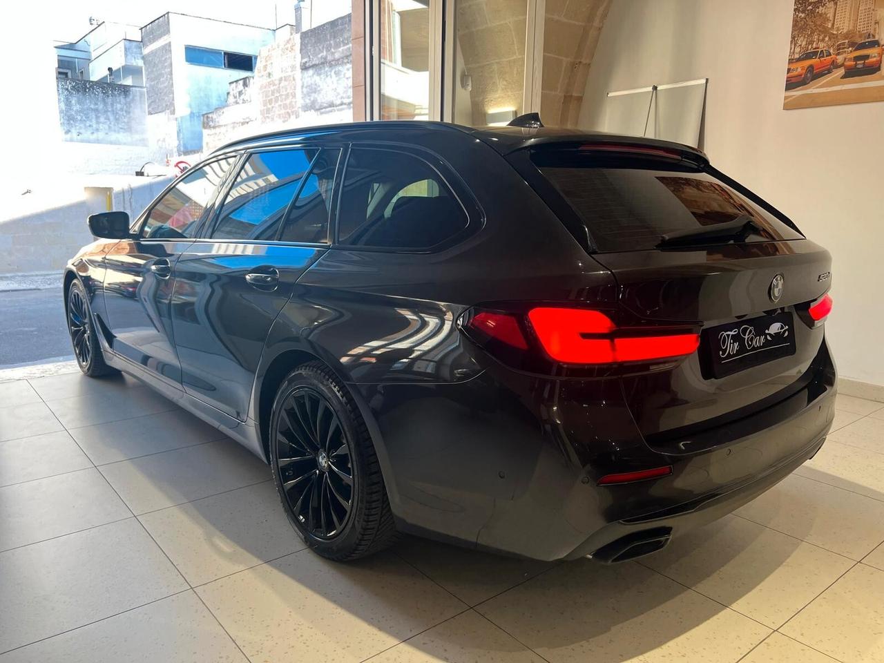 BMW 520D TOURING LUXURY 2.0 MHEV 190CV PELLE NAVI CAM ANNO 2021