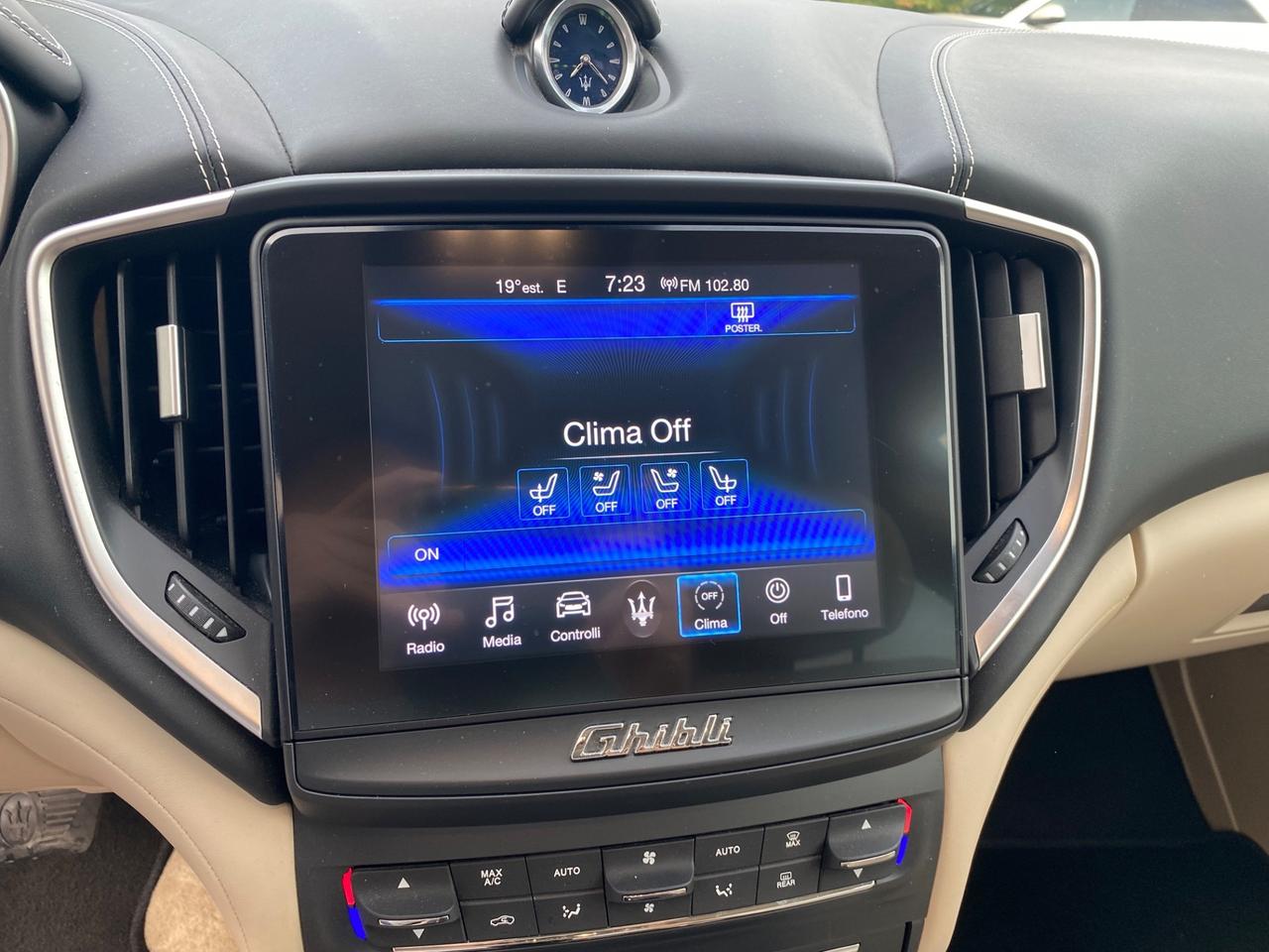 Maserati Ghibli My19 Granlusso V6 Diesel 275 CV