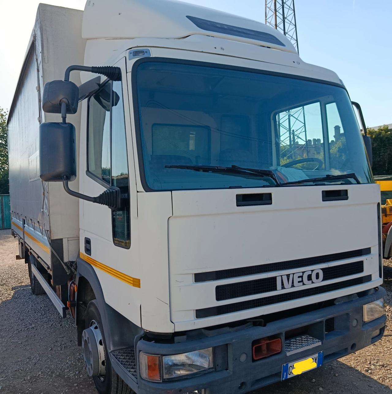 Iveco Eurocargo pedana idraulica centina e telo