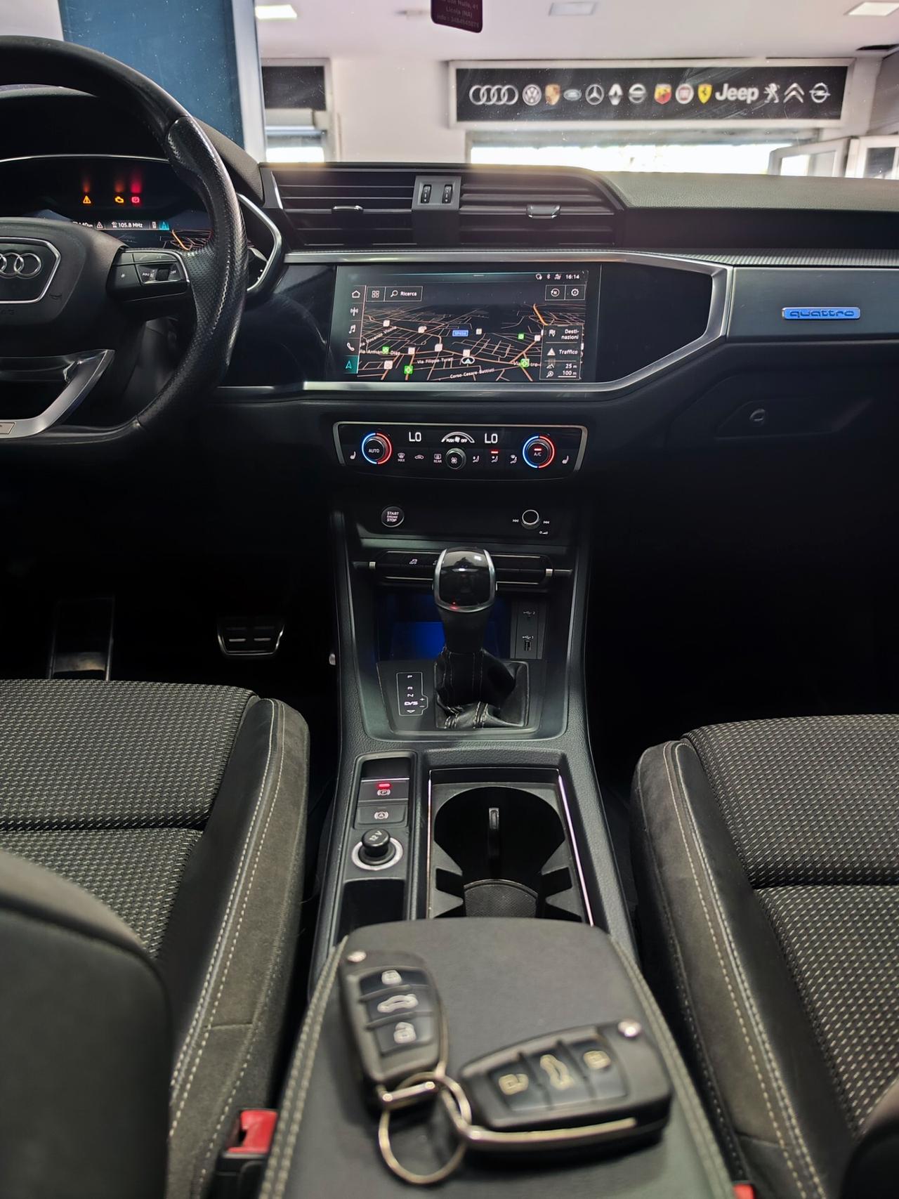 Audi Q3 40 TDI 190cv quattro S tronic S line TETTO