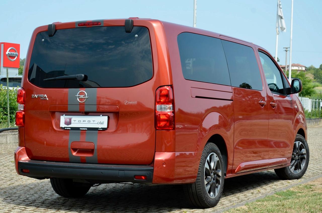 OPEL ZAFIRA LIFE 2.0d 177cv AUT. PASSO LUNGO 8 POSTI, IVA SUL 100% ESCLUSA, UNICOPROPRIETARIO, UFF ITALIANA, TETTO, PELLE, RETROCAMERA, PERMUTE