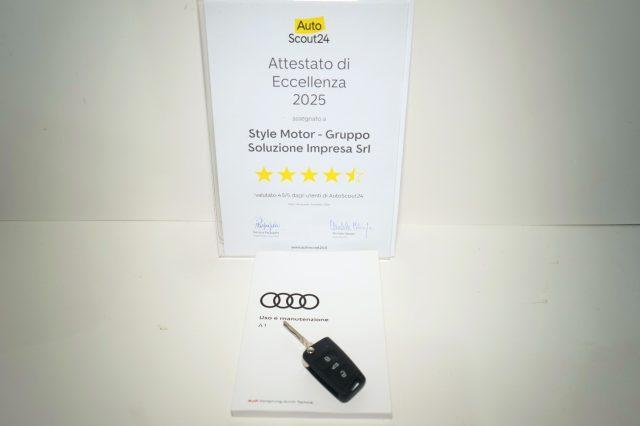 AUDI A1 SPB 25 TFSI Admired Italiana Ufficiale