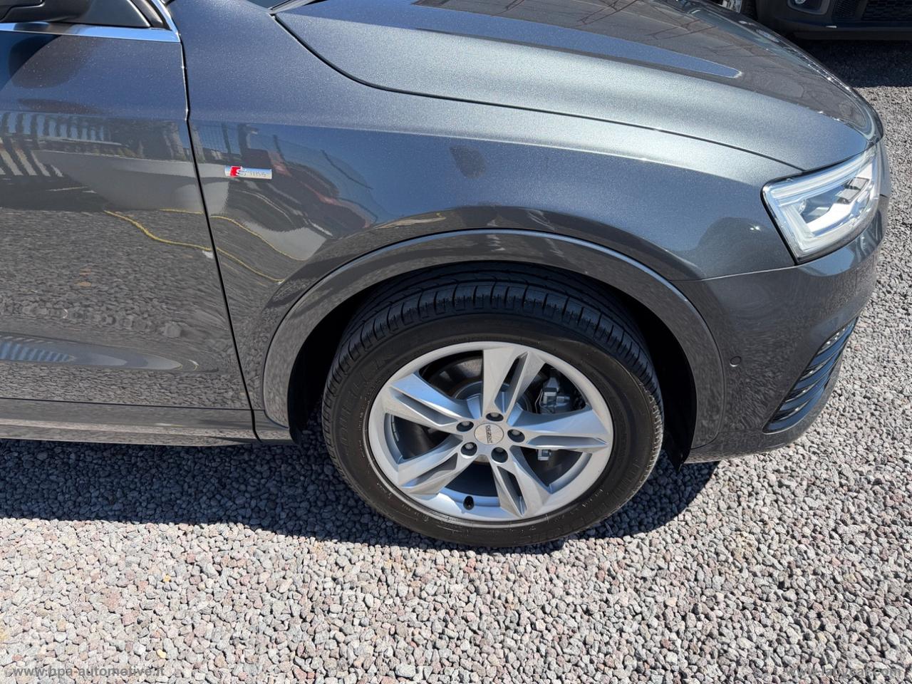 AUDI Q3 2.0TDI 184CV quattro S-LINE TETTO NAVI LED QUATTRO