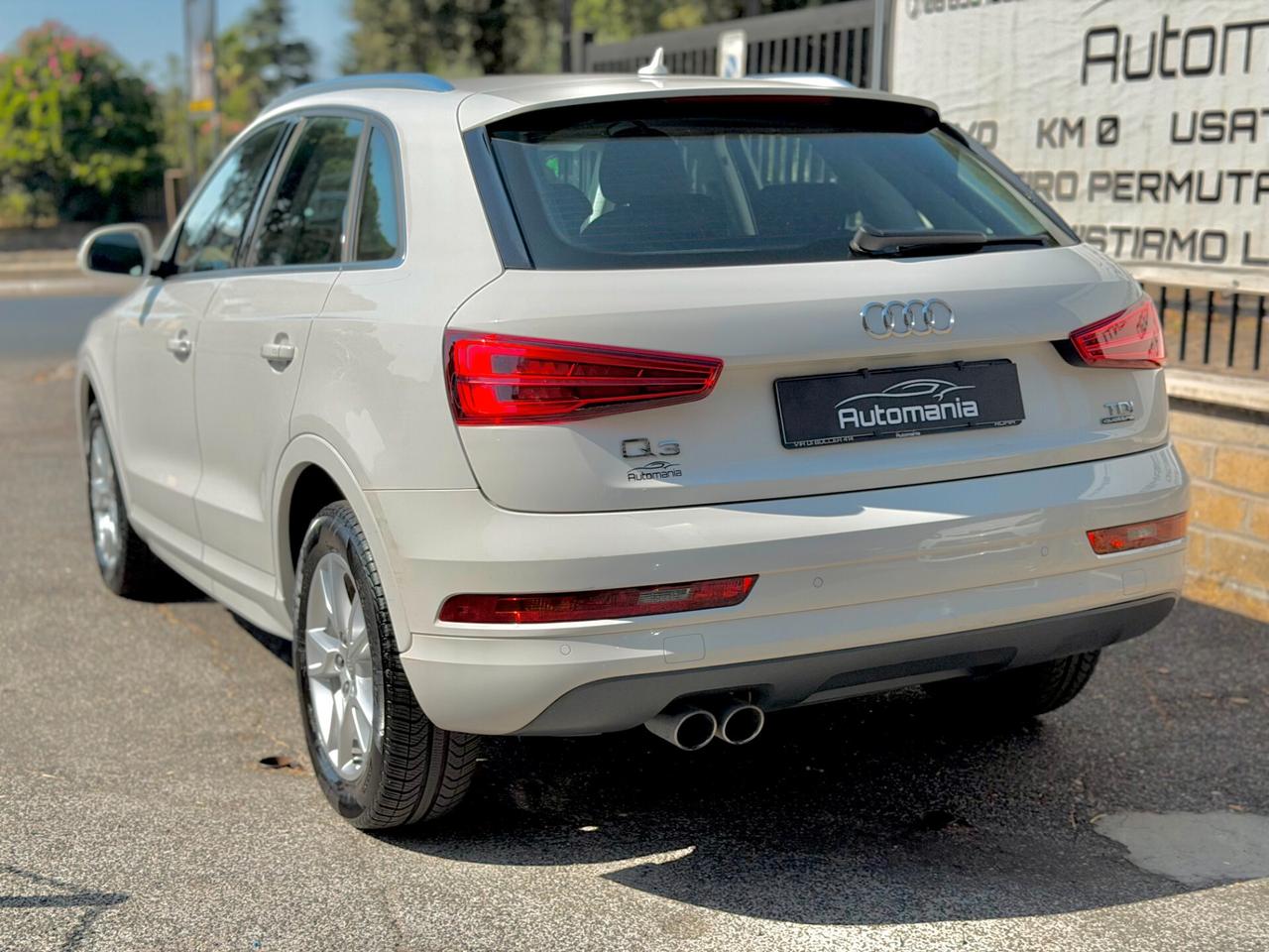 Audi Q3 2.0 TDI 150 CV Quattro S-tronic UNIPRO\LED\GARANZIA\KMCERTFICATI