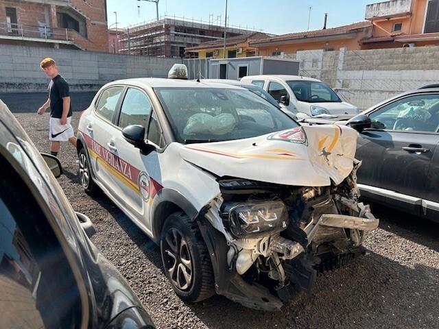 Citroen C3 2023 sinistrata incidentata