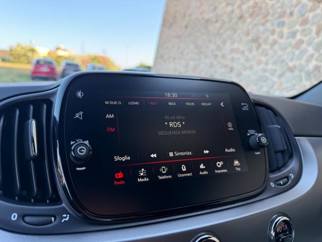 FIAT 500 1.2 S SPORT GPL+CLIMATRONIC+PELLE+SCHERMO GRANDE