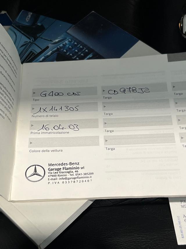 MERCEDES-BENZ G 400 CDI S.W. Lunga * LEGGERE DESCRIZIONE*