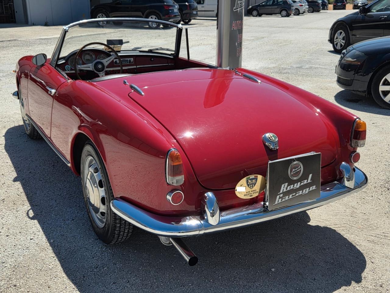 ALFA ROMEO GIULIETTA SPIDER 1.3 2° S. -ASI TARGA ORO -