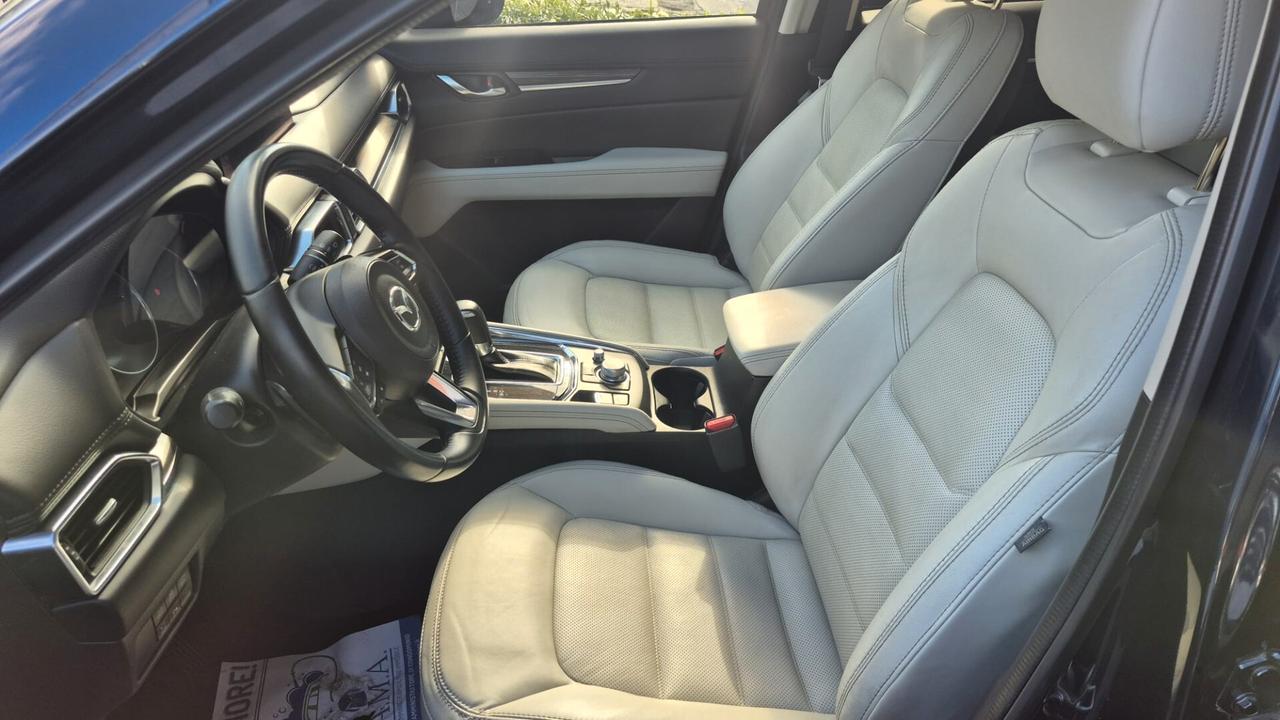 Mazda CX-5 2.2L Skyactiv-D 150 CV 2WD A/T Exceed Plus Pack Pelle White