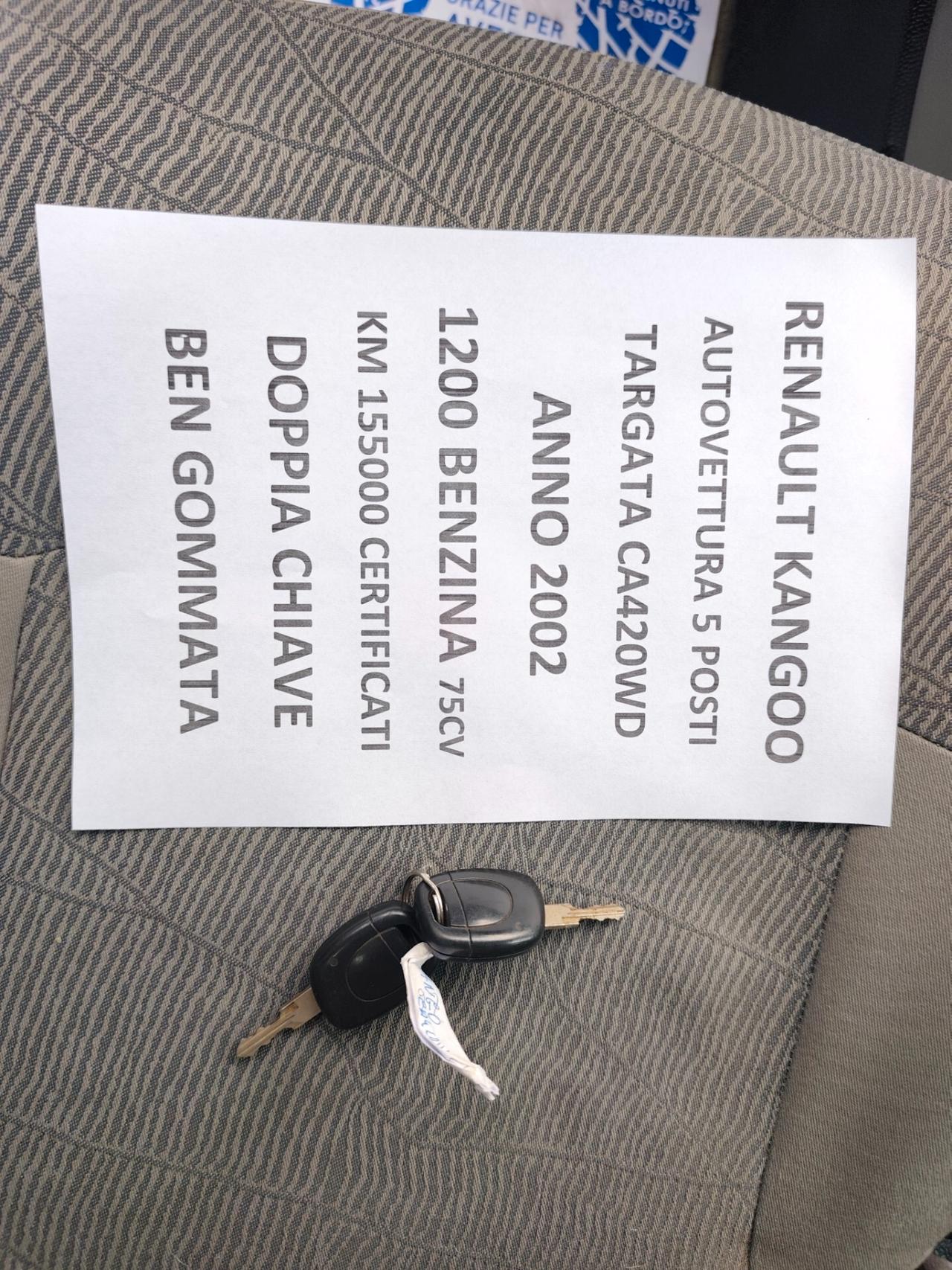 Renault Kangoo 1.2 BENZINA 5 POSTI
