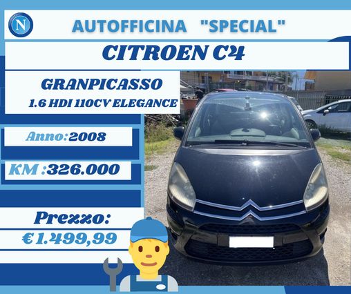 Citroen C4 Grand Picasso 1.6 Hdi 110 Fap Entry