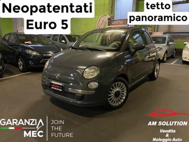 Fiat 500 1.2 Neopatentati Euro 5 Tetto Panoramico