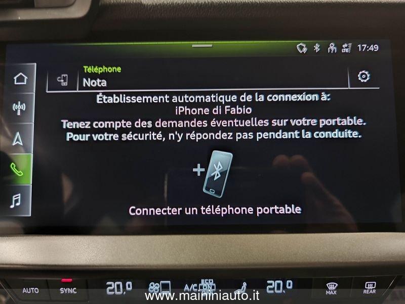 Audi A3 30 TFSI Business Cambio Automatico