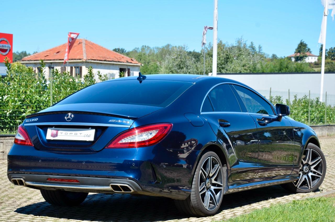 MERCEDES-BENZ CLS 350d PREMIUM AMG LINE 4MATIC 258cv AUTO, UFF ITALIANA, EURO 6B, NAVI, FARI LED, PERMUTE