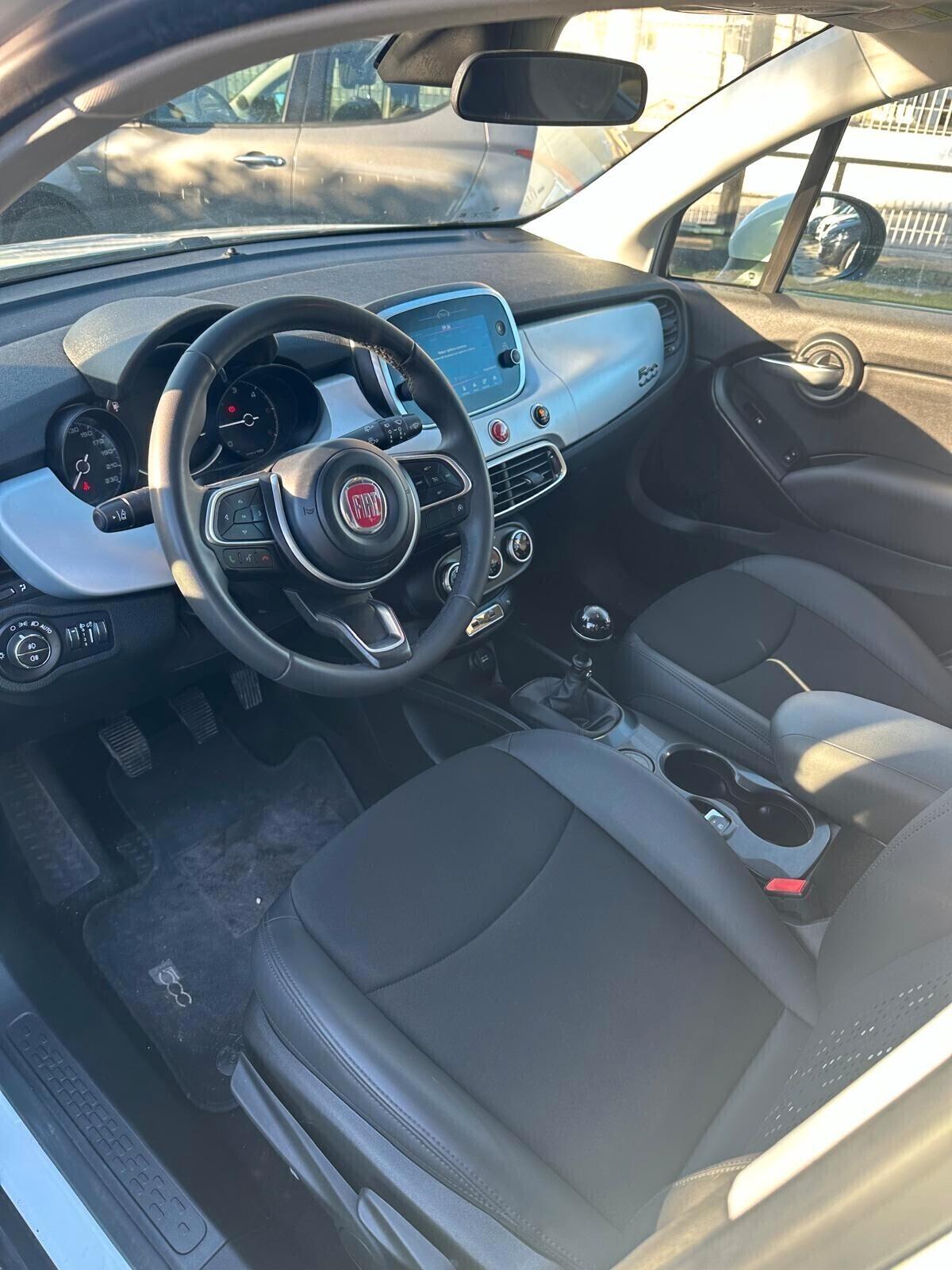 Fiat 500X 1.3 MultiJet 95 CV MISTO PELLE TELECAMERA 2022