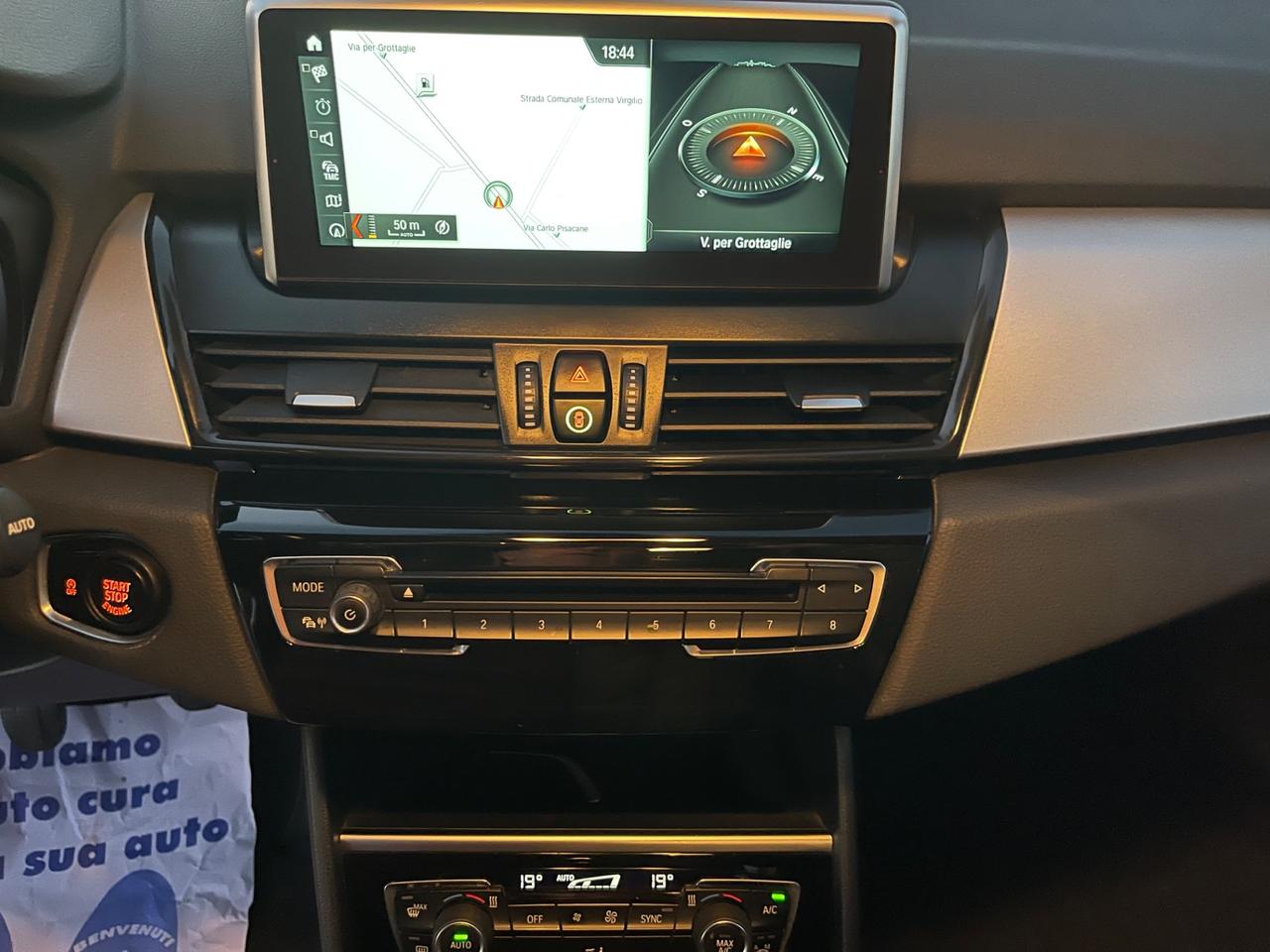 BMW 216 D 115CV MANUALE FULL LED PELLE MY18