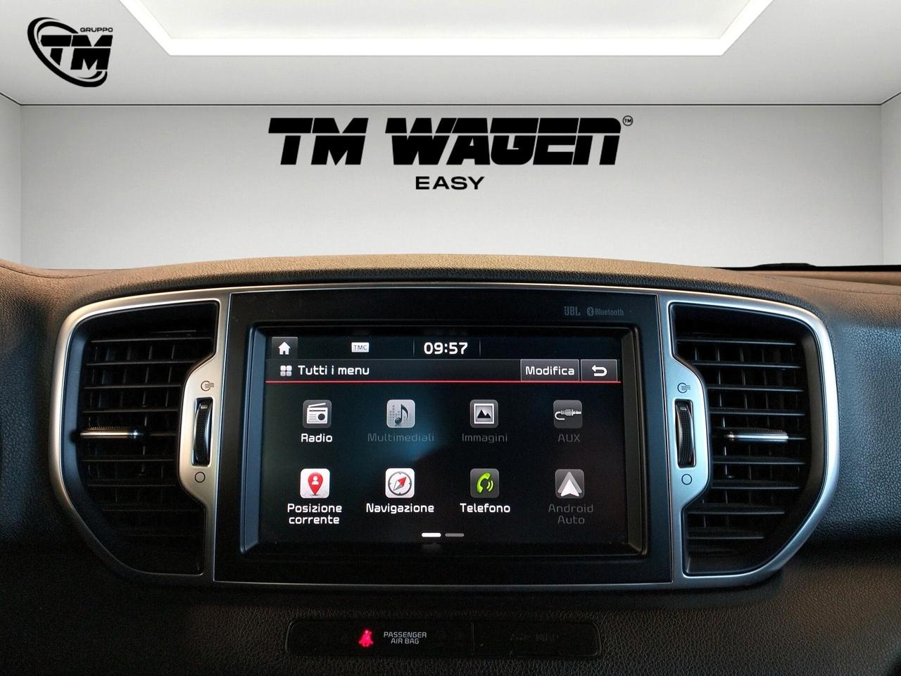 Kia Sportage 1.7 CRDI 141 CV DCT7 2WD GT Line - TETTO APRIBILE - EURO 6