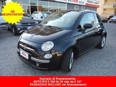 FIAT 500 1.2 Lounge -Ok NEOPATENTATI- CONDIZIONI ECCELLENTI