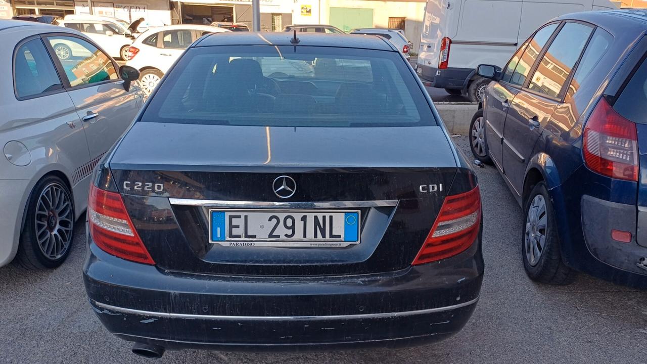 Mercedes-benz C 220 CDI Avantgarde MOTORE ROTTO