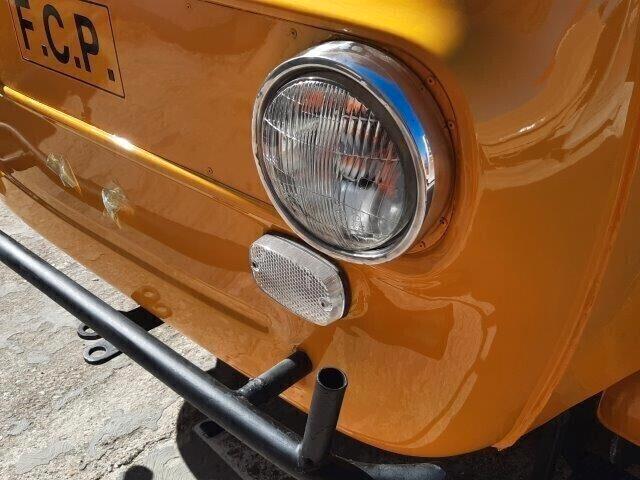 FIAT 500 DRAISINA MOTOCARRELLO NUMERO 25 SU 50 PRODOTTE