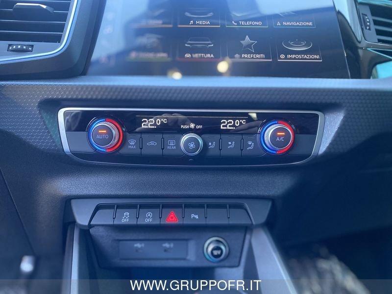 Audi A1 SPB 30 TFSI S tronic Identity Black NO VINCOLI