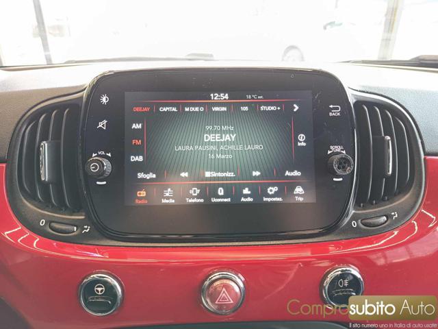 FIAT 500 1.0 Hybrid Red