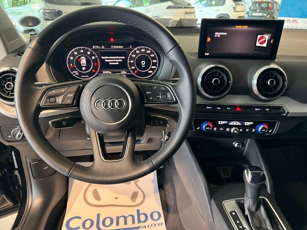 Audi Q2 35 1.5 tfsi Advanced s-tronic Led App conn Cam Pano 17"