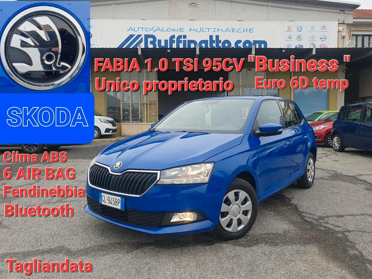 Skoda Fabia 1.0 TSI 95CV Business