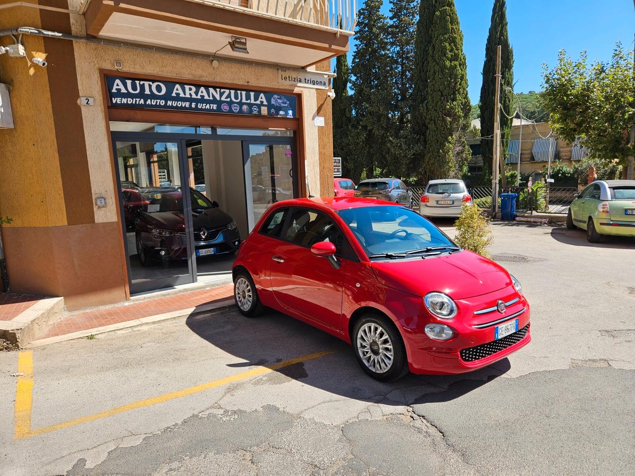 FIAT 500 1000 LOUNGE 75000 CHILOMETRI CERTIFICATI