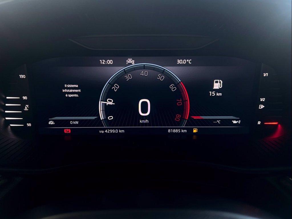 SKODA Fabia 1.0 tsi evo Monte Carlo 95cv del 2022