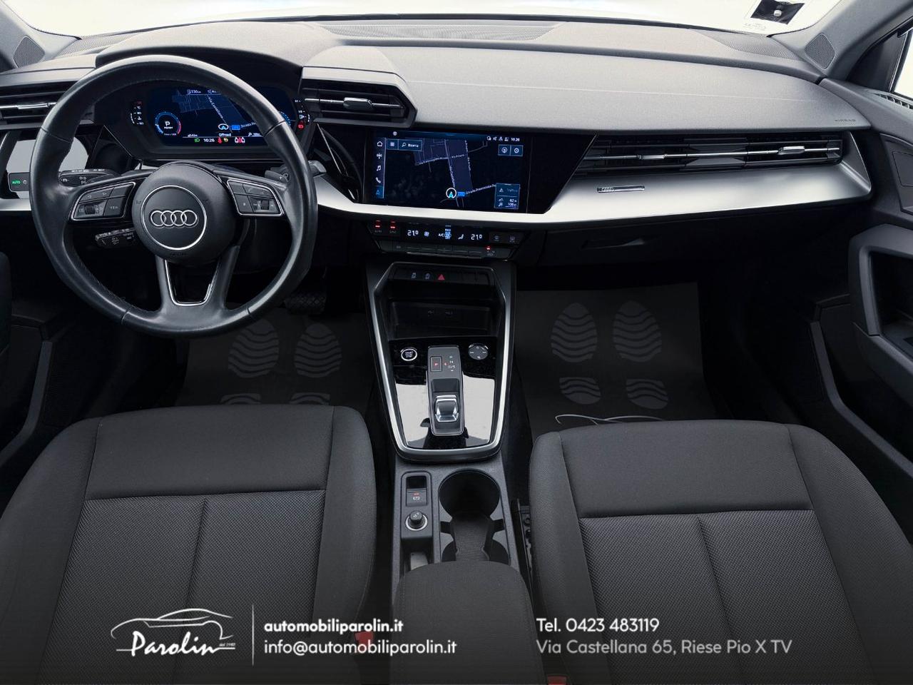 Audi A3 Sportback 30 tfsi mhev Business Advanced S-tronic Black pack