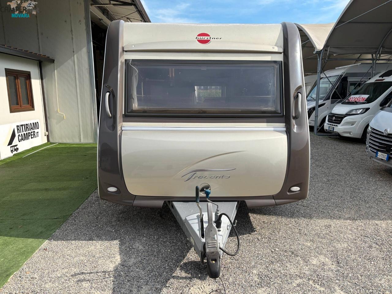 BÜRSTNER TRECENTO 465TS - ROULOTTE CON LETTO MATRIMONIALE ALLA FRANCESE IN CODA
