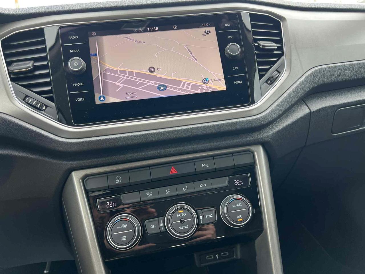 Volkswagen T-Roc 2.0 TDI 116Cv 6M -NAVI-CARPLAY