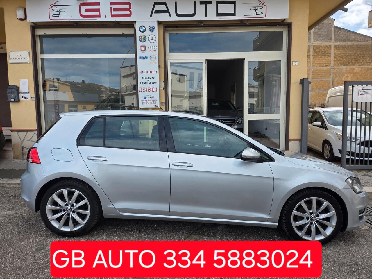 VW GOLF 7 ANNO 2014 1.6 TDI HIGHLINE KM CERTIF