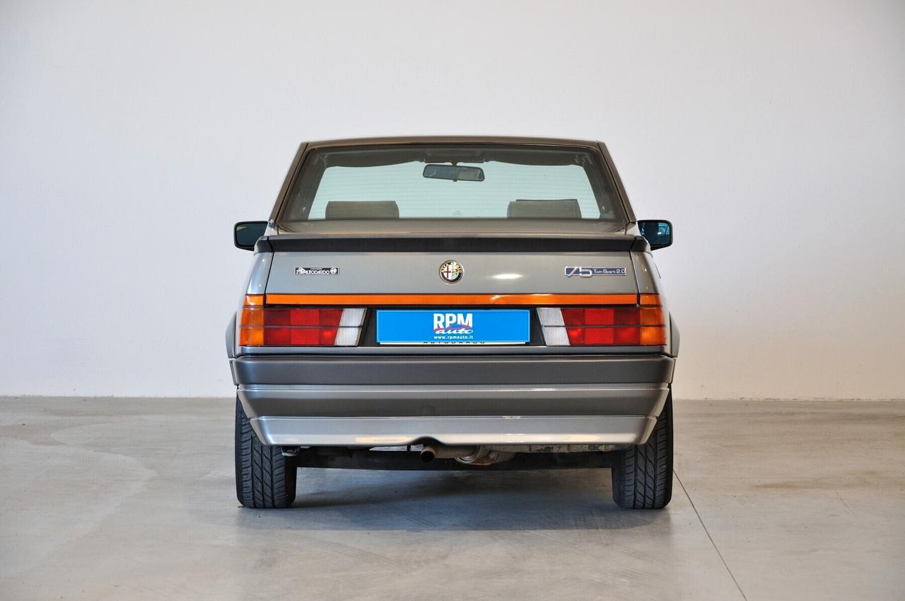 Alfa Romeo 75 2.0i Twin Spark clima 1a serie ASI CRS