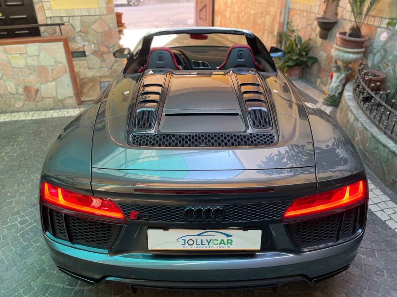 Audi R8 Spyder 5.2 FSI quattro S tronic,Bangolufsen,carbonio