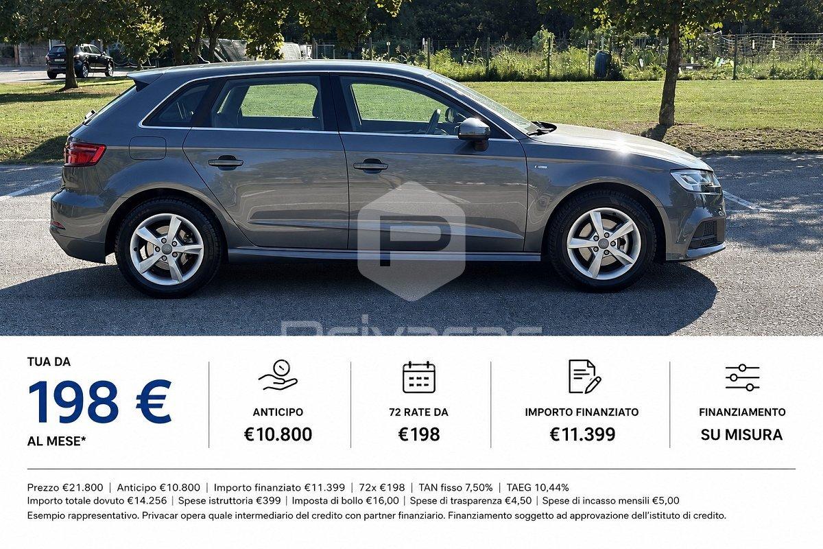 AUDI A3 SPB 35 TFSI COD S tronic Admired