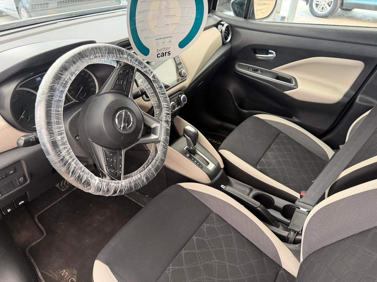 Nissan Micra IG-T 92 Xtronic 5 porte Tekna