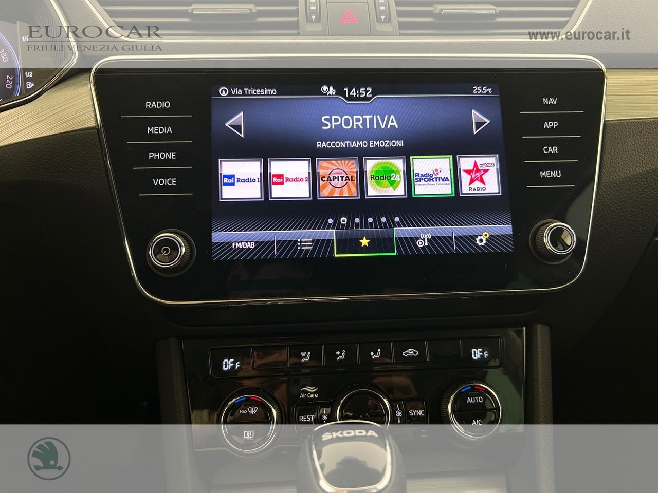 Skoda Superb wagon 2.0 tdi evo executive 150cv dsg