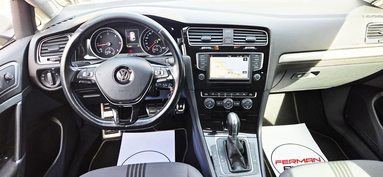 Volkswagen Golf VW 7 1.6 TDI DSG Allstar 110cv Tagliandata Garanzia 12M