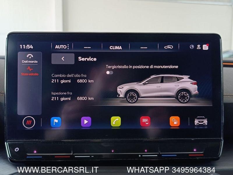 Cupra Formentor Formentor 1.5 TSI DSG*TELECAMERA POST*FULL LED*Pacchetto Technology*