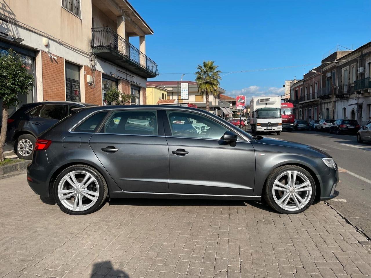 Audi A3 2.0 TDI S tronic Sport S-LINE interno/esterno