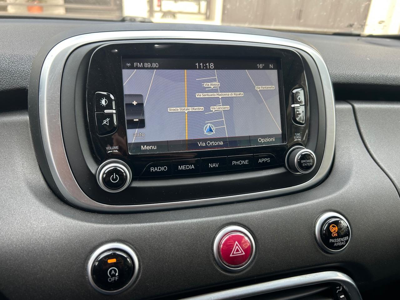 Fiat 500X 1.6 MultiJet 120 CV Cross Plus