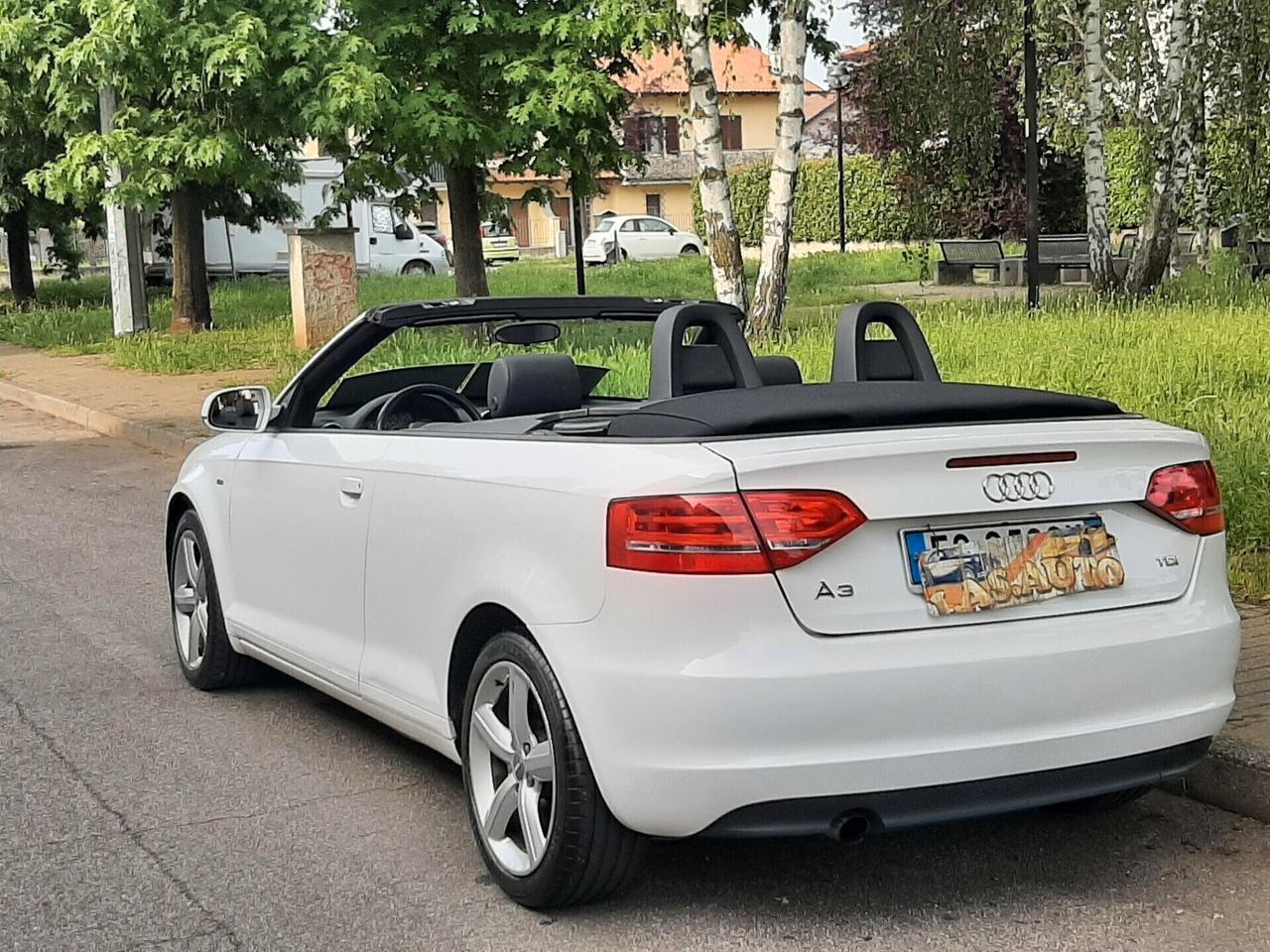 Audi A3 Cabrio 1.6 TDI 105 CV CR Ambition KM 160 MILA