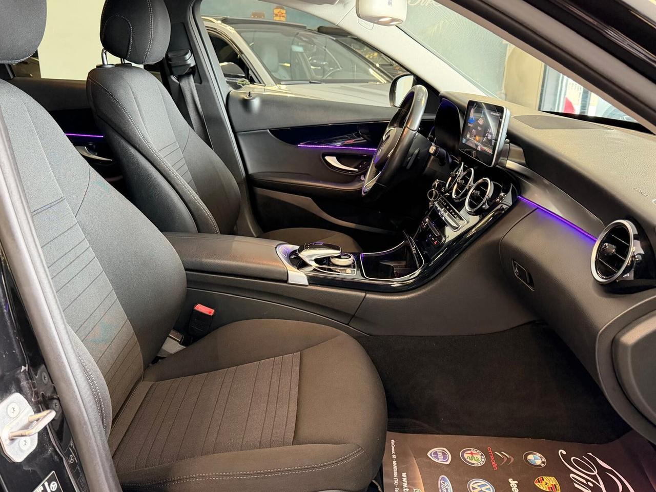 MERCEDES-BENZ CLASSE C180 SPORT 1.6 116CV NAVI OK NEOPATENTATI ANNO 2017