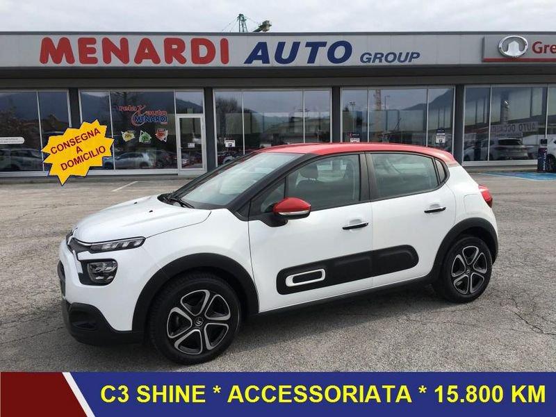Citroën C3 PureTech 83 S&S Shine OK NEOPATENTATI